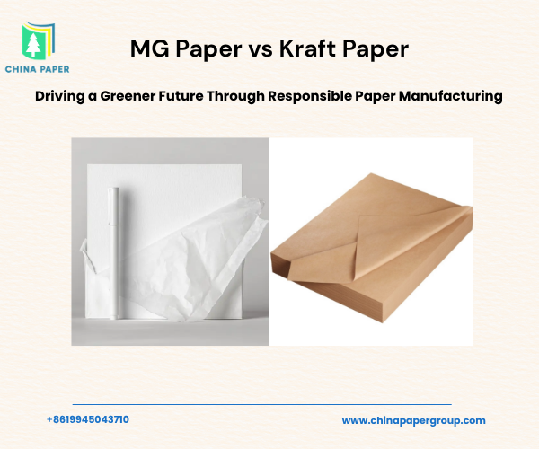MG-Papier vs. Kraftpapier: Unterschiede, Anwendungen und welches man wählen sollte