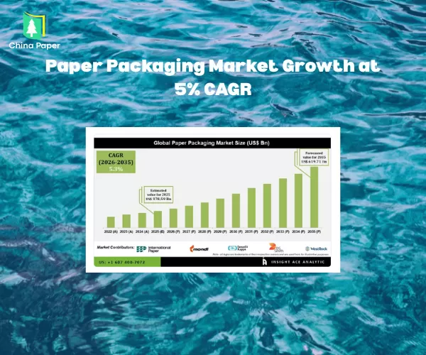 Papierverpackungsmarkt: Wachstum von 5% CAGR