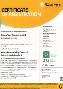 Registrierungszertifikat