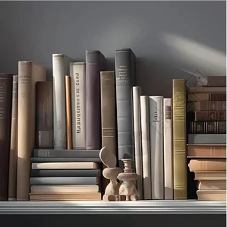Hardcover-Bücher und Kunstwerke
