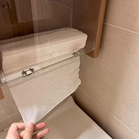 Hygienepflege öffentlicher Orte